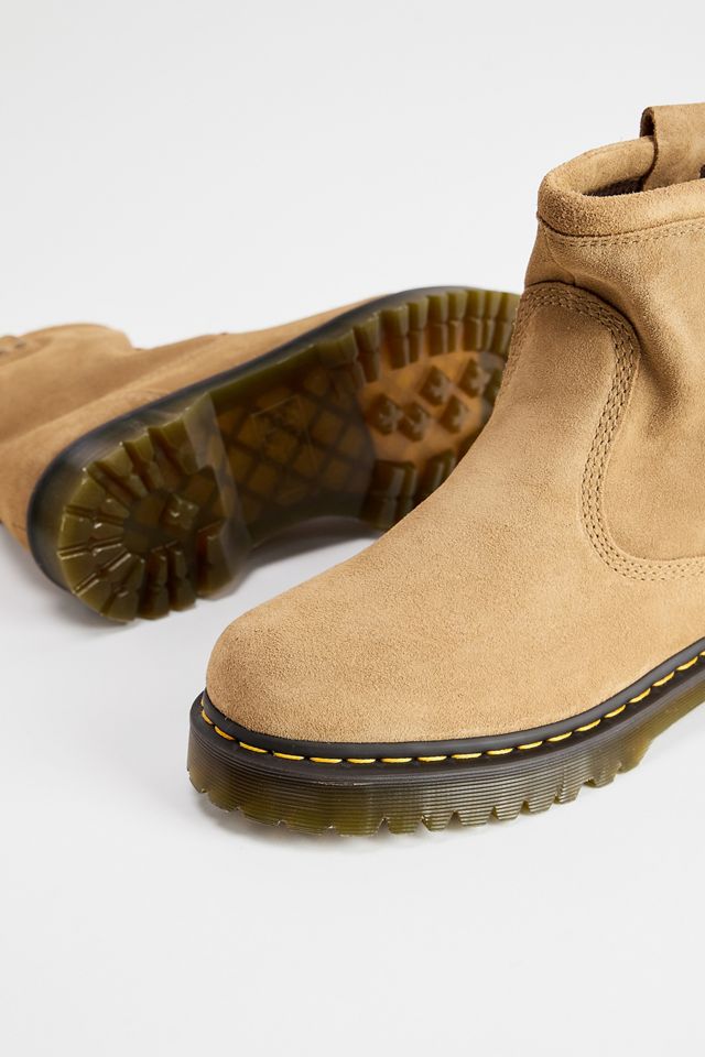 Stivaletti da motociclista scamosciati Dr. Martens Savannah Tan Annistone Lo #3