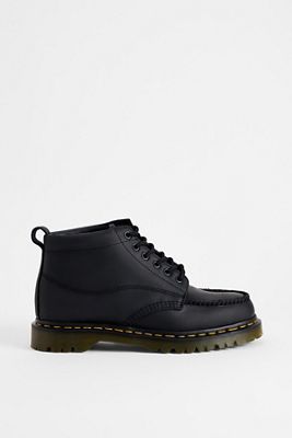 Dr. Martens Schwarze 6-Loch Lowell Chukka Lederschuhe