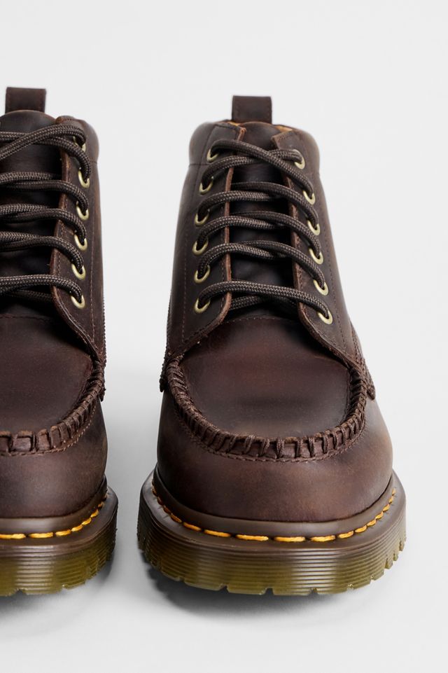 Scarpe Chukka in Pelle Lowell a 6 Occhielli Marrone Scuro Dr. Martens #2