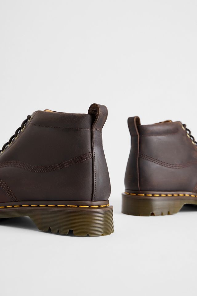 Scarpe Chukka in Pelle Lowell a 6 Occhielli Marrone Scuro Dr. Martens #3