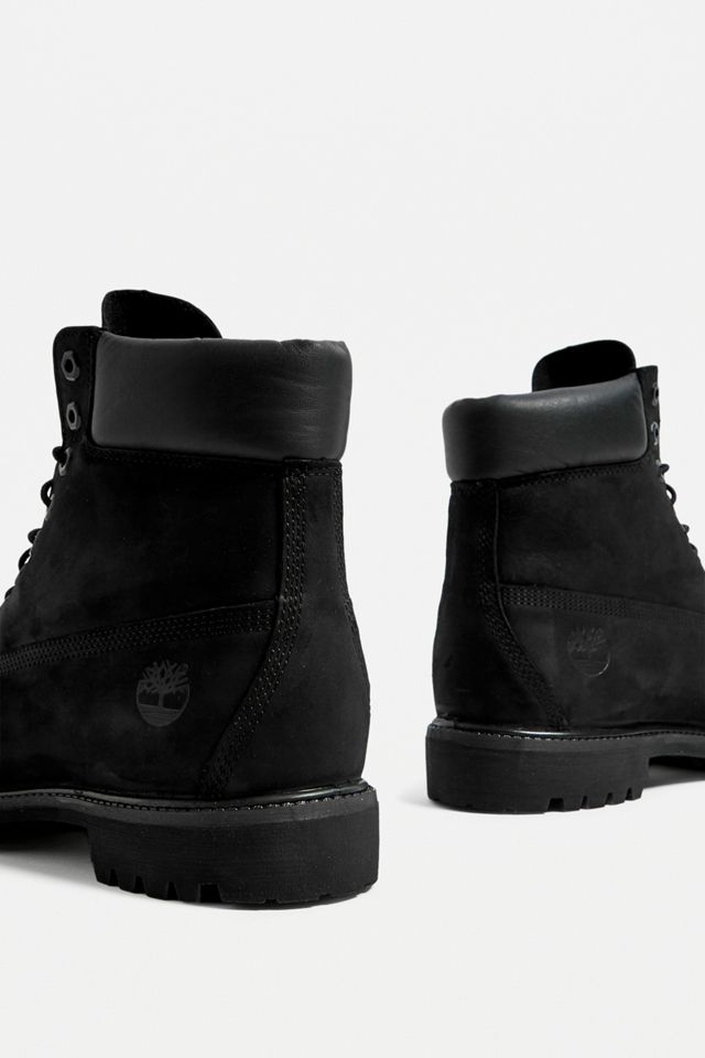 Timberland Classic Black 6-Inch Work Boots #1