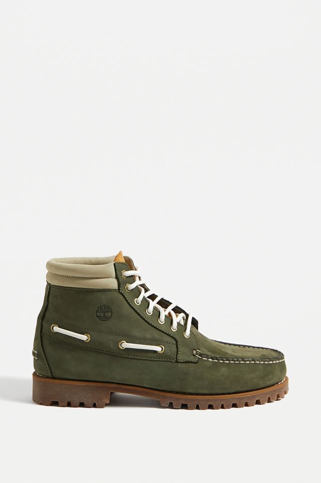 Timberland Green Authentic 7-Eye Chukka Boots #2
