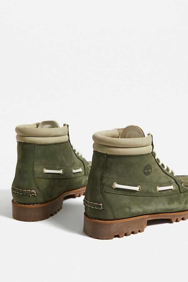 Timberland Green Authentic 7-Eye Chukka Boots #5