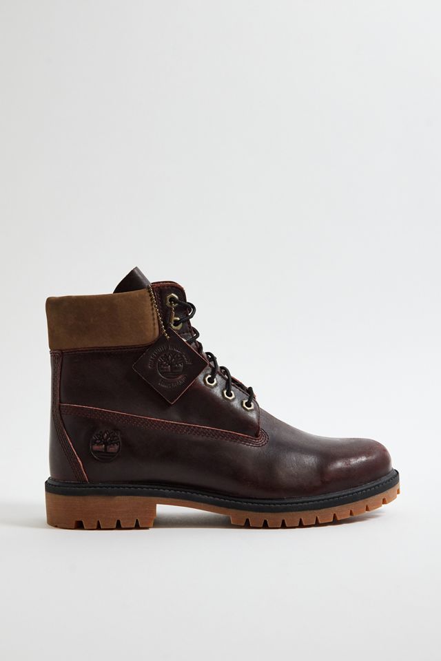 Timberland Burgunderrote Legends 6 Inch Stiefel #1