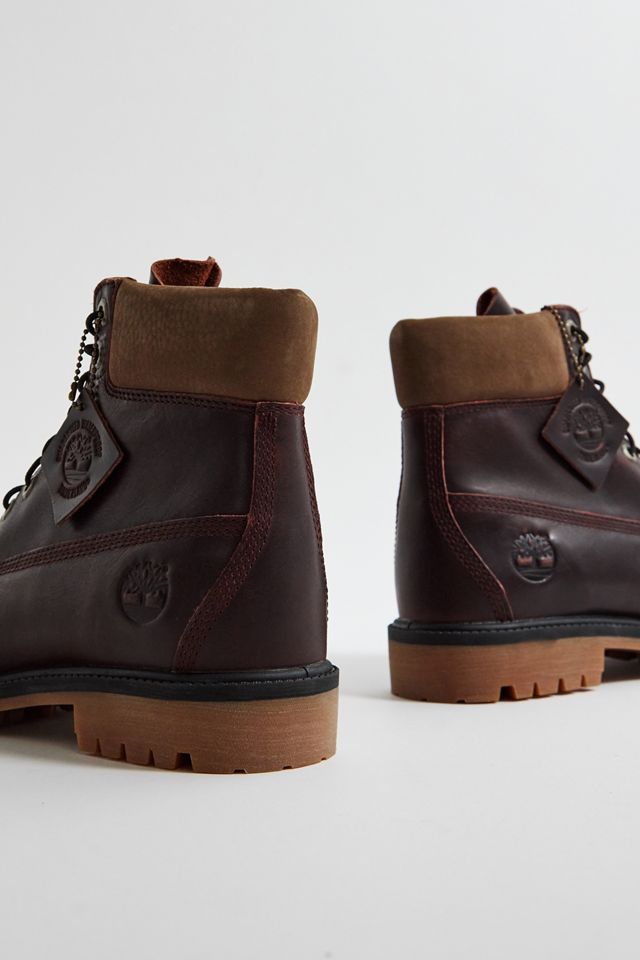 Timberland Burgunderrote Legends 6 Inch Stiefel #3