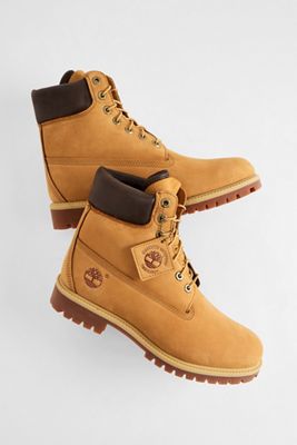 Timberland Double Tongue Wheat Nubuck Boots