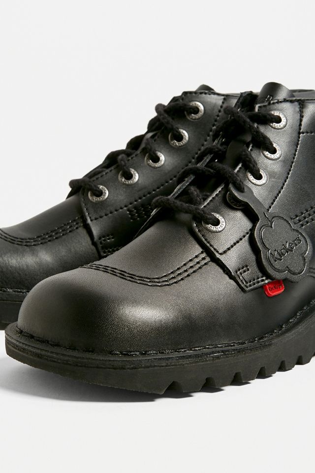 Kickers Kick Hi Stivali in pelle nera #2
