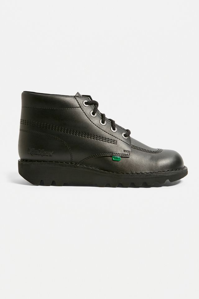 Kickers Kick Hi Stivali in pelle nera #4