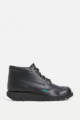 Bottines Kickers Kick Hi J Pour Fille – Cuir Lisse, Semelle Caoutchouc, Style Iconique