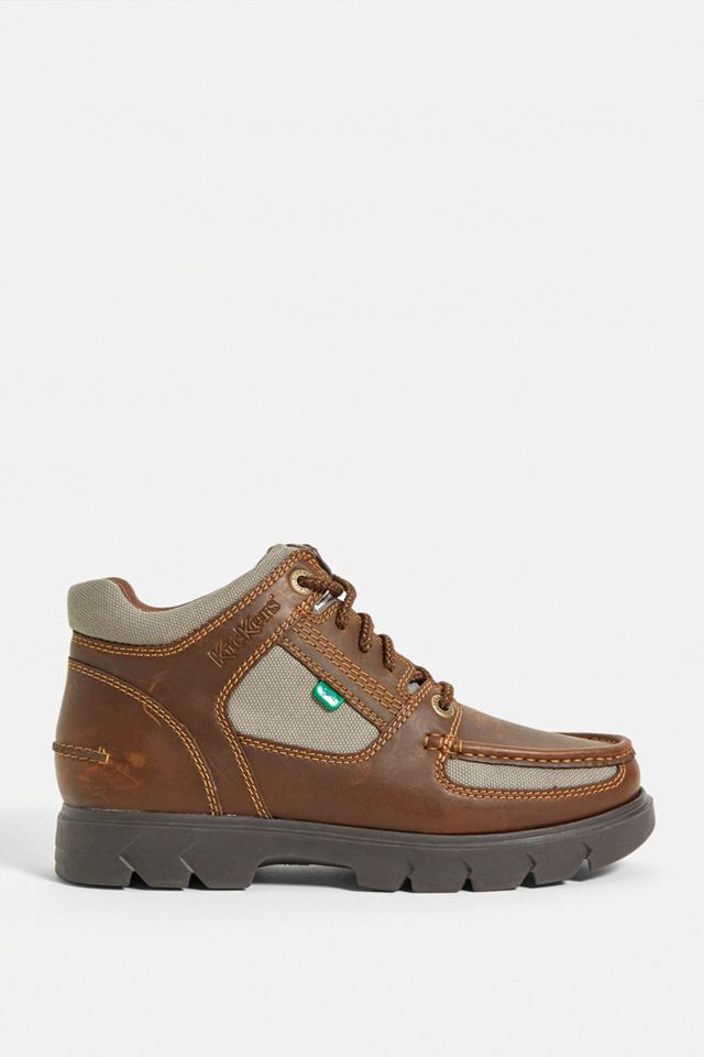 Kickers - Chaussures bateau montantes Lennon marron #2