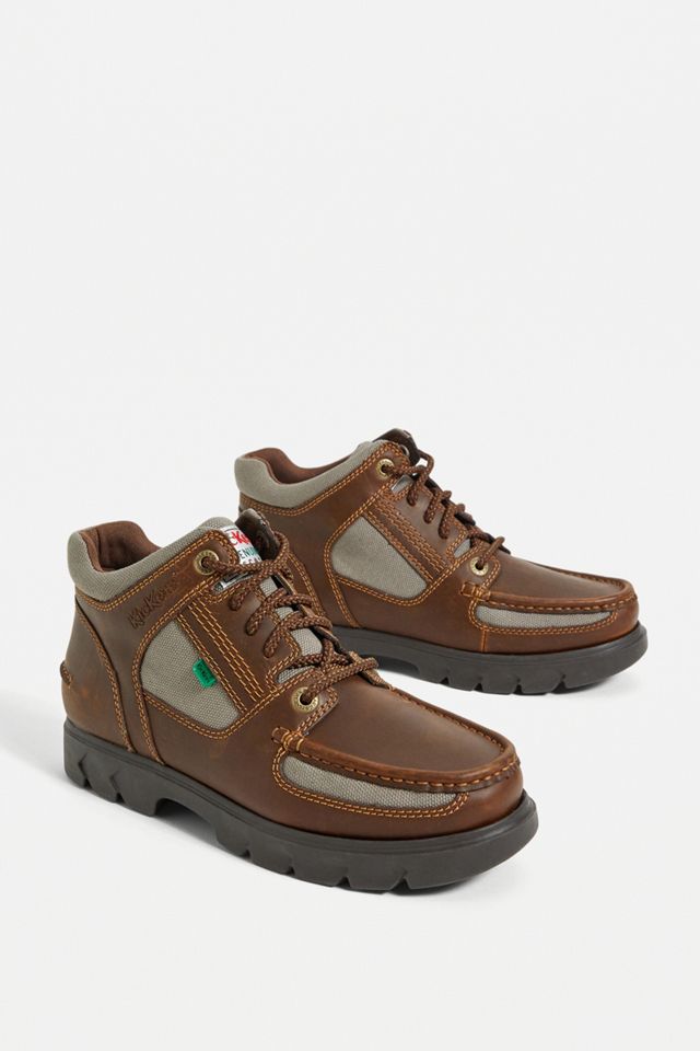 Kickers - Chaussures bateau montantes Lennon marron #3