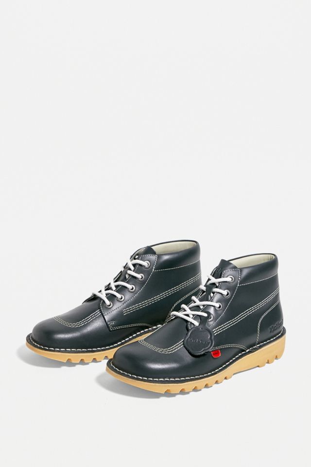 Kickers Kick Hi Navy Leather Boots #1
