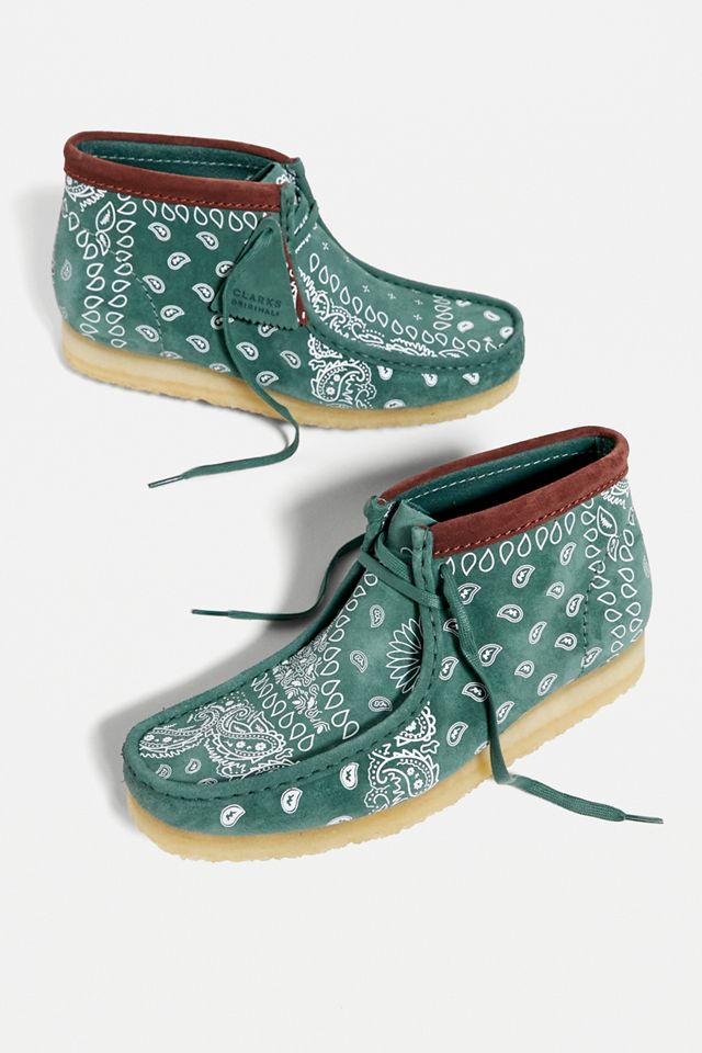 Clarks Originals - Mocassins Wallabee verts #1