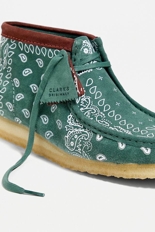 Clarks Originals - Mocassins Wallabee verts #3