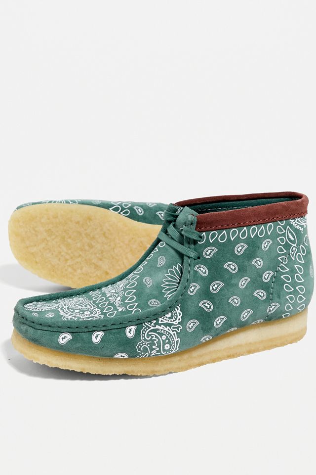 Clarks Originals - Mocassins Wallabee verts #4