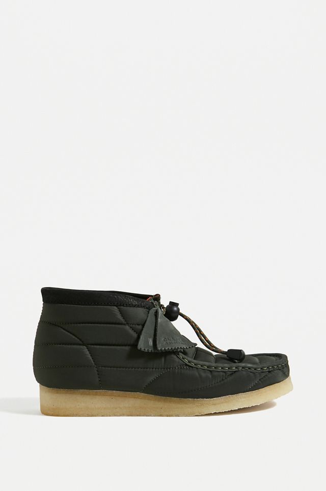 Clarks – Steppstiefel „Wallabee" in Khaki #1