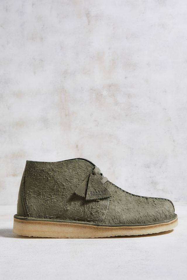 Clarks desert best sale trek green