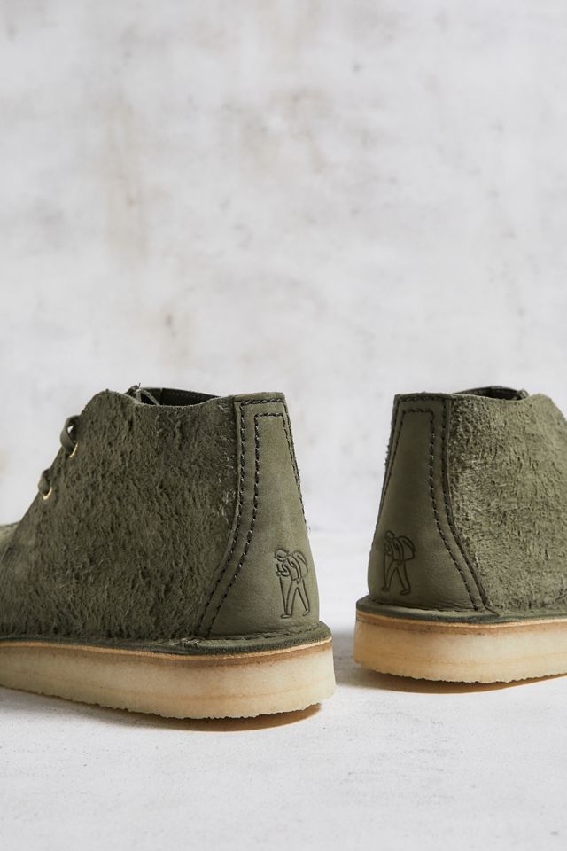 Clarks Originals Forest Green Desert Trek Shoes #3