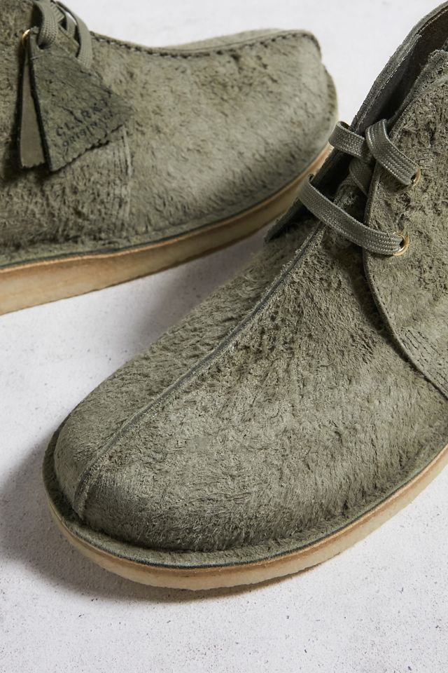 Clarks Originals Forest Green Desert Trek Shoes #4