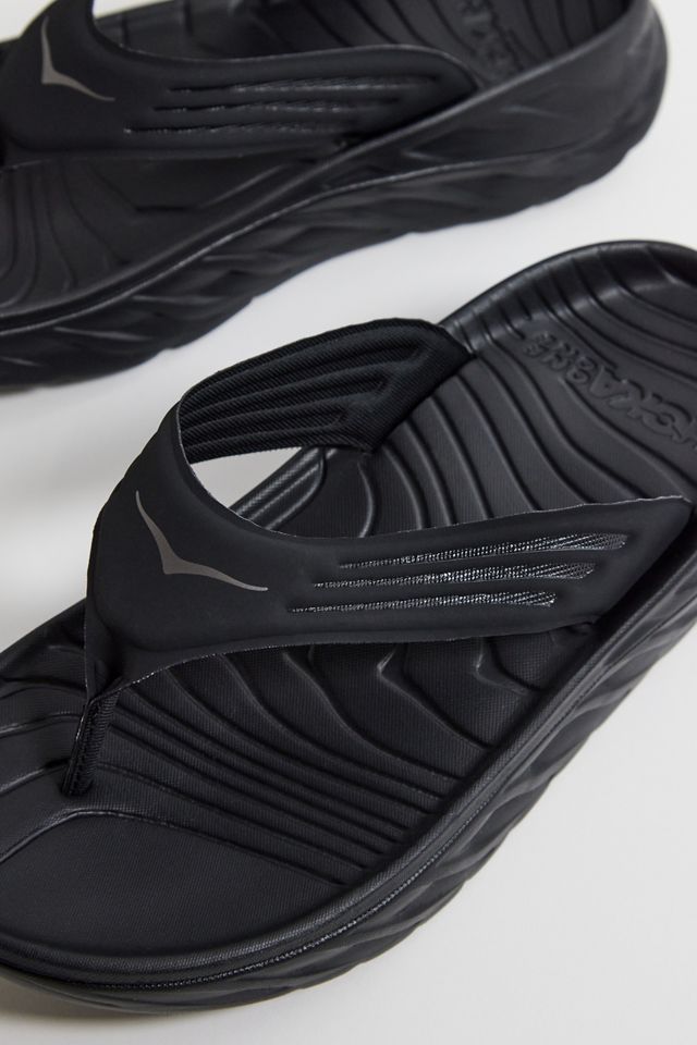 Sandales HOKA Ora Recovery Flip Noires #2