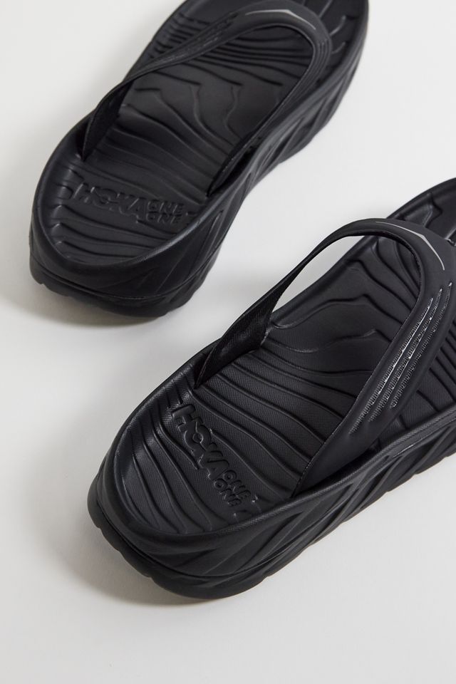 Sandales HOKA Ora Recovery Flip Noires #3