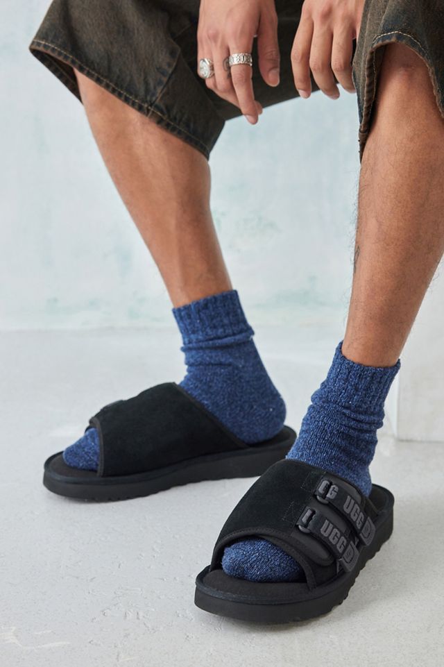 UGG Sandali Slide con Cinturino Nero Goldencoast #1