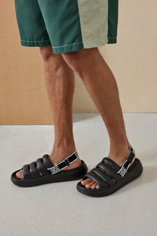 UGG Black Sport Yeah Slider Sandals #1