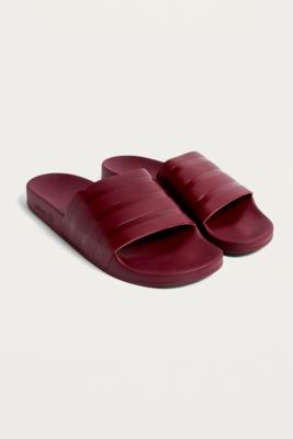 adilette burgundy