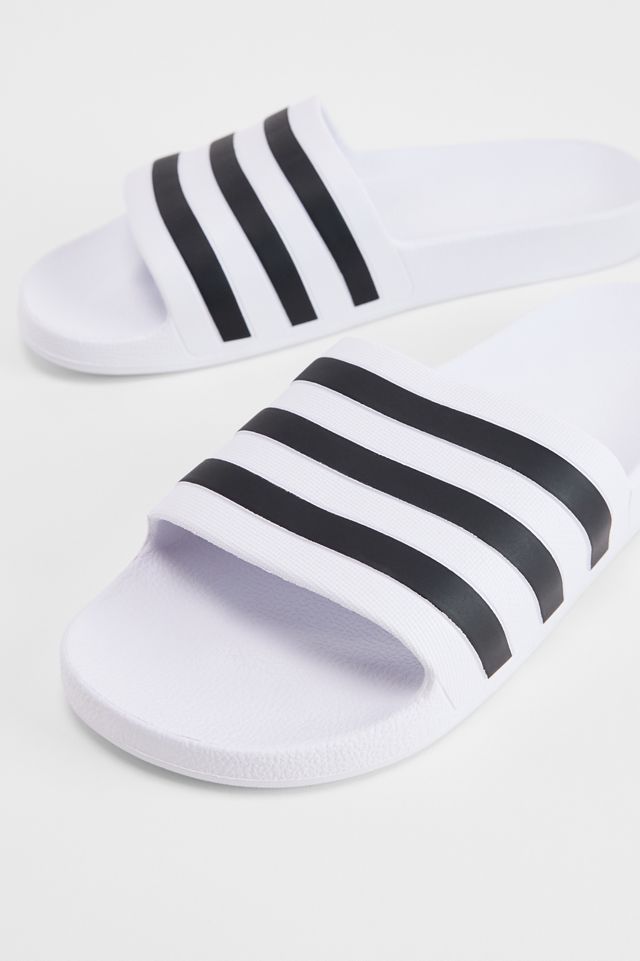 Sandalias adidas Adilette Aqua Blancas #2