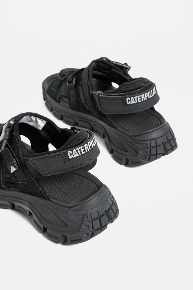 CAT Footwear Progressor Black Mono Sandals #1