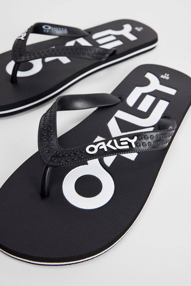 Oakley Blackout College Flip Flops #1