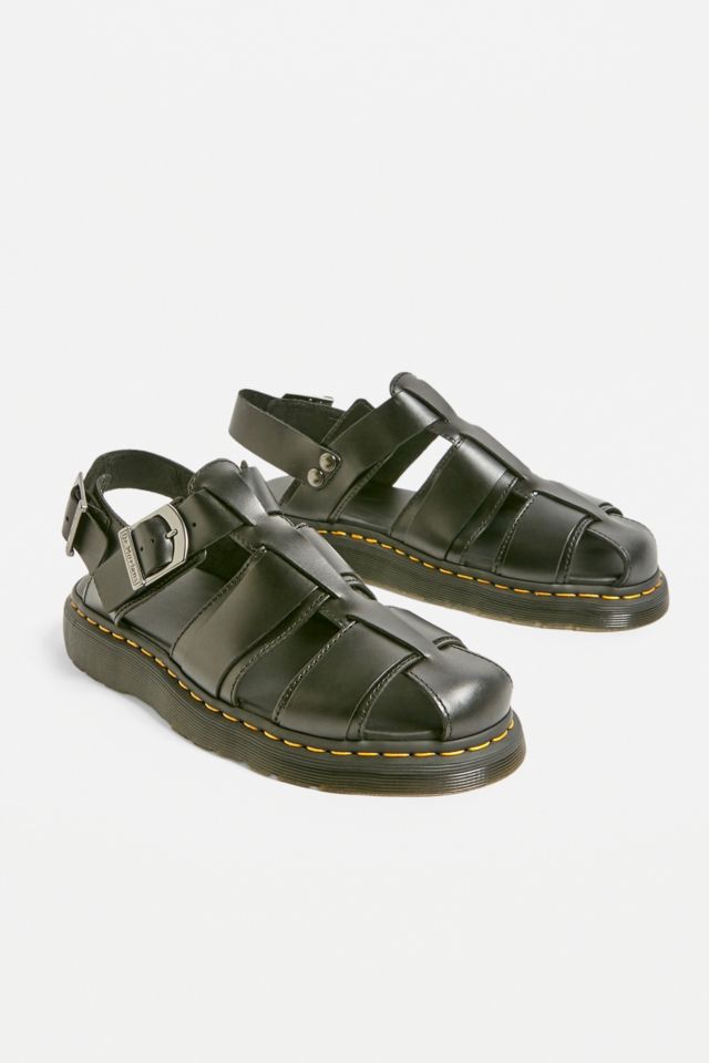 Dr. Martens Kassion Brando Black Sandals Urban Outfitters UK