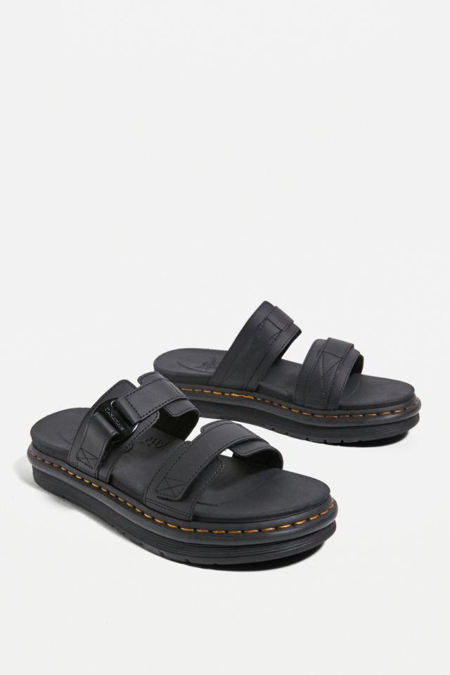 Dr. Martens Black Chilton Leather Sandals Urban Outfitters UK