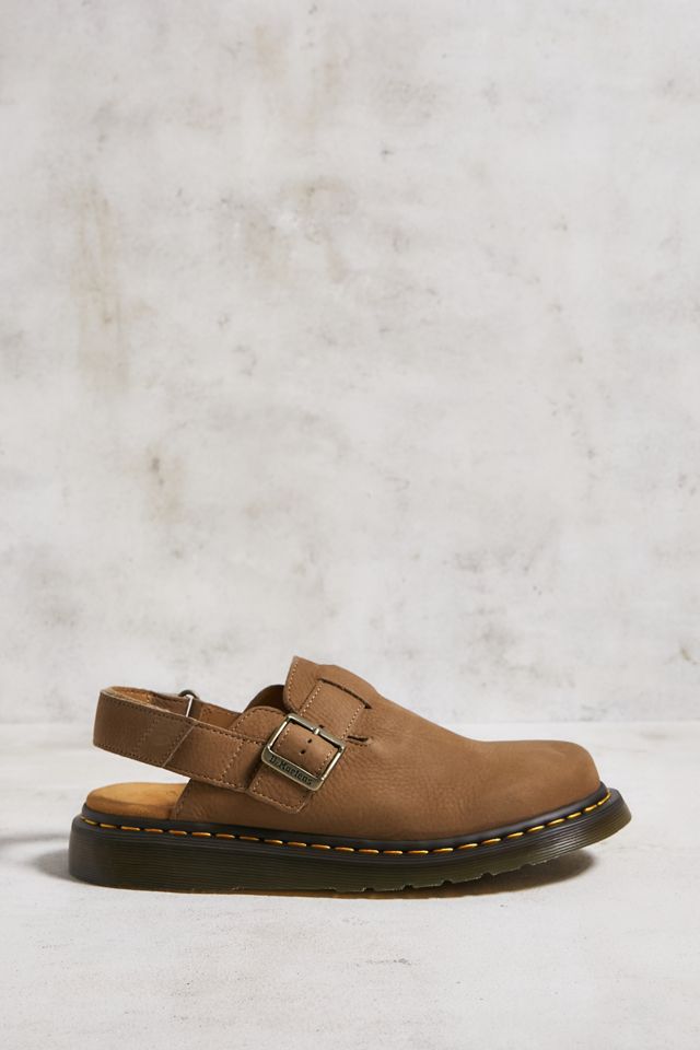 Dr. Martens – Lederschlappen „Jorge II" in Hellbraun #2