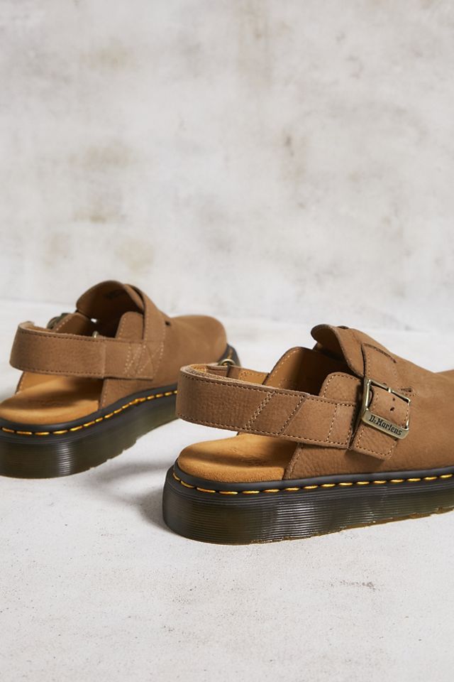Dr. Martens – Lederschlappen „Jorge II" in Hellbraun #3