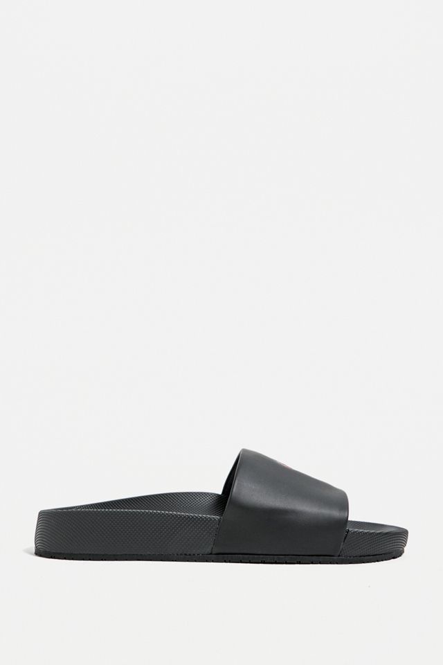 Ralph Lauren Black Cayson Pool Sliders #2