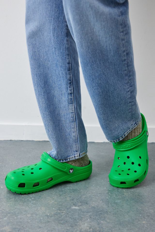 Zuecos Hombre Verde Crocs : Mules / Zuecos . Besson Chaussures