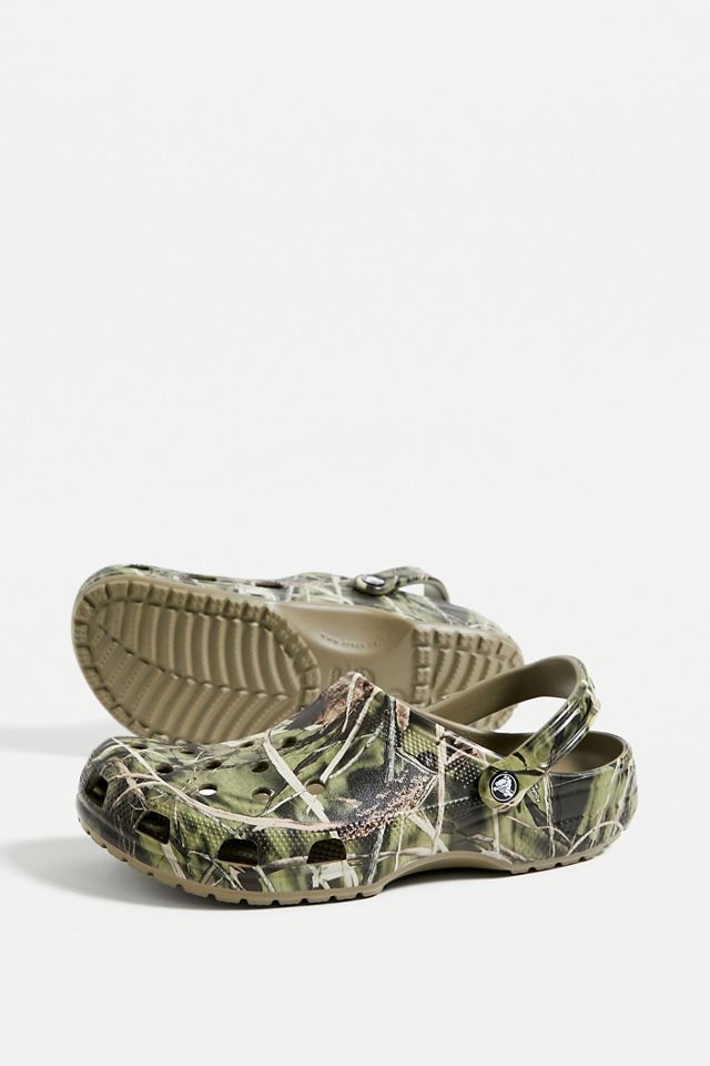 Crocs Real Tree Classic Clogs | Urban Outfitters UK