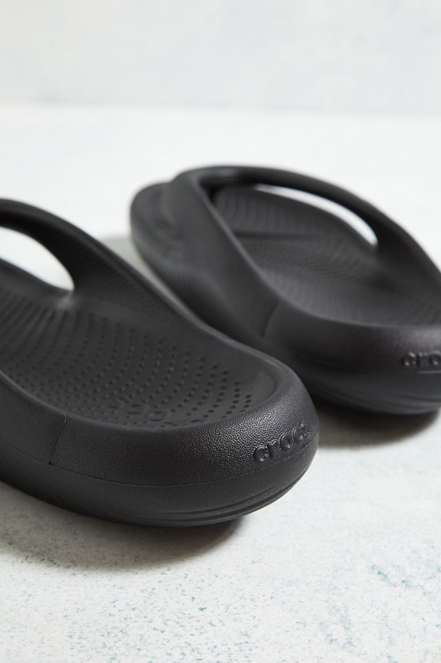 Crocs - Tongs moelleuses noires  #6