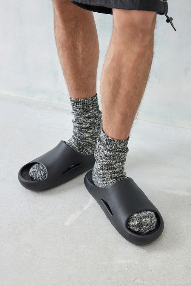 Crocs - Claquettes Mellow noires #1