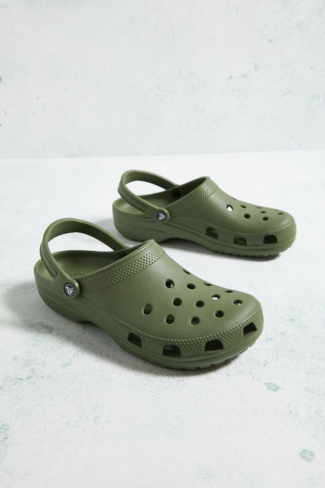 Crocs Army Green Classic Clogs  #1