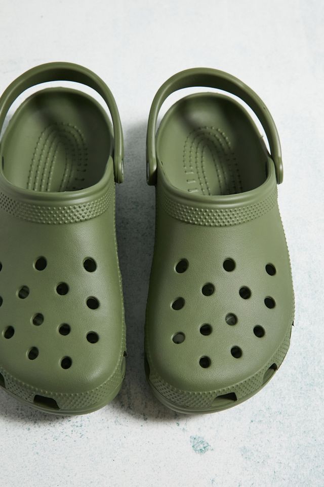 Crocs Army Green Classic Clogs  #2