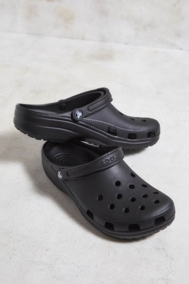 Crocs Black Classic Clogs | Urban Outfitters UK