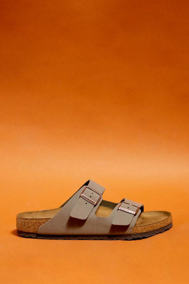 Birkenstock Stone Nubuck Arizona Sandals | Urban Outfitters UK