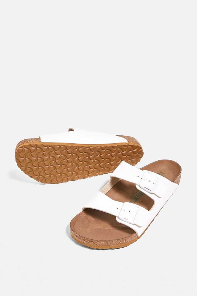 Birkenstock - Sandales Arizona vegan blanches #4