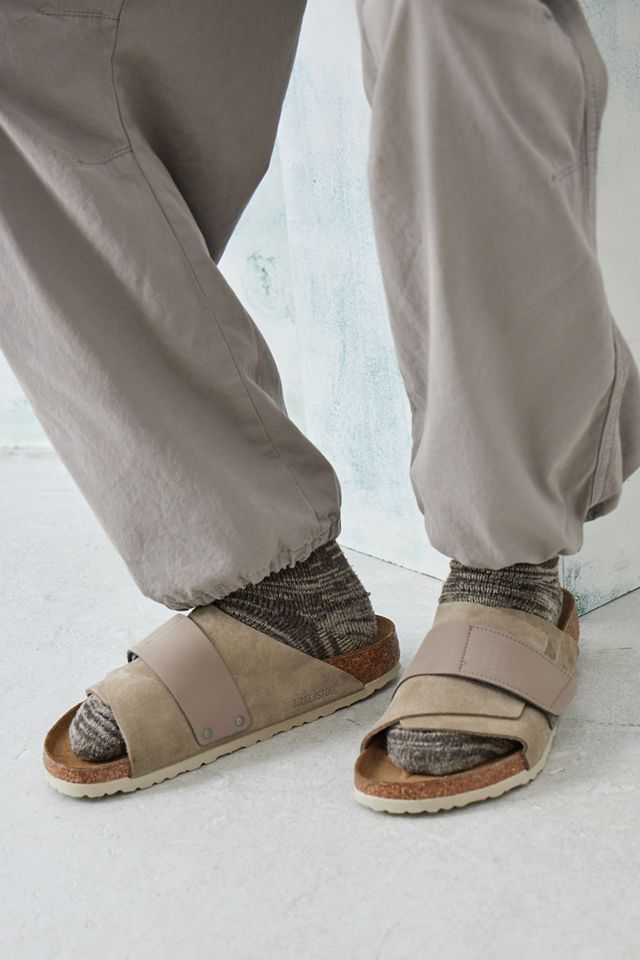Birkenstock Taupe Kyoto Sandals #1