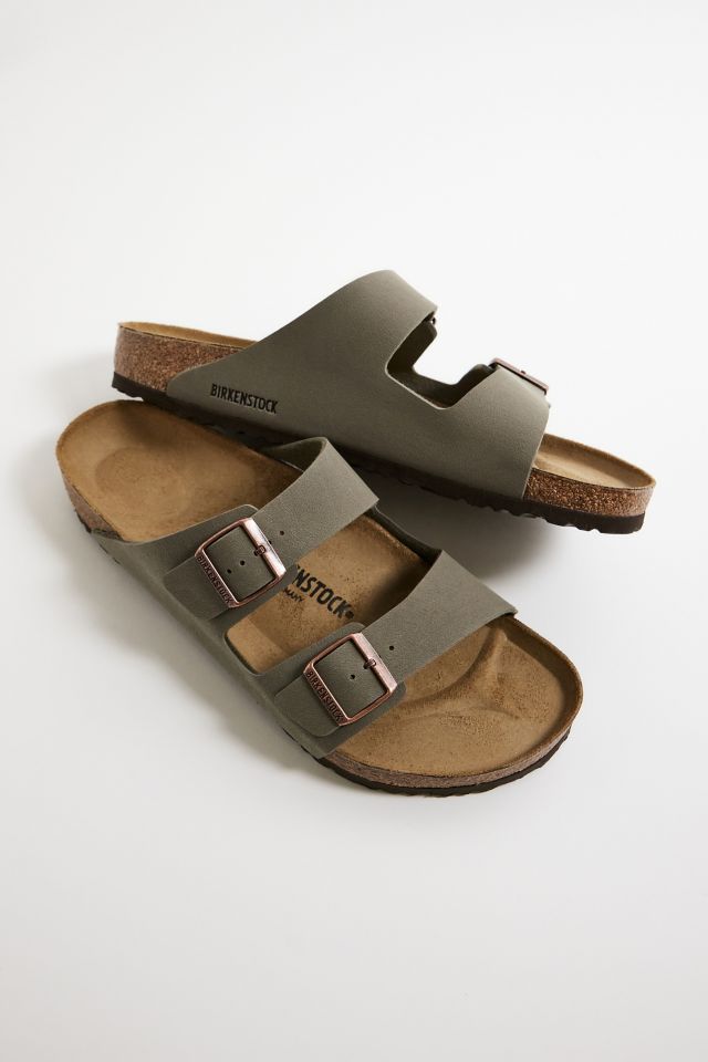 Birkenstock Stone Birkibuc Arizona Sandals | Urban Outfitters UK