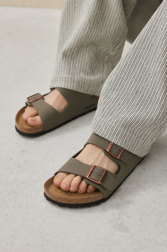 Birkenstock Stone Birkibuc Arizona Sandals #1