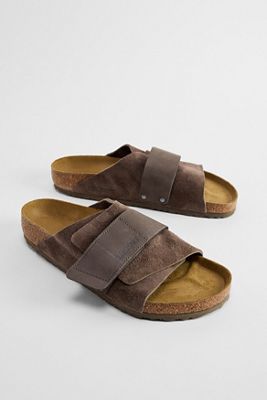 Birkenstock Betongrau Kyoto Sandalen