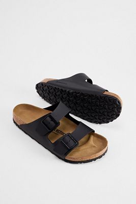 Birkenstock Black Arizona Birko-Flor Sandals